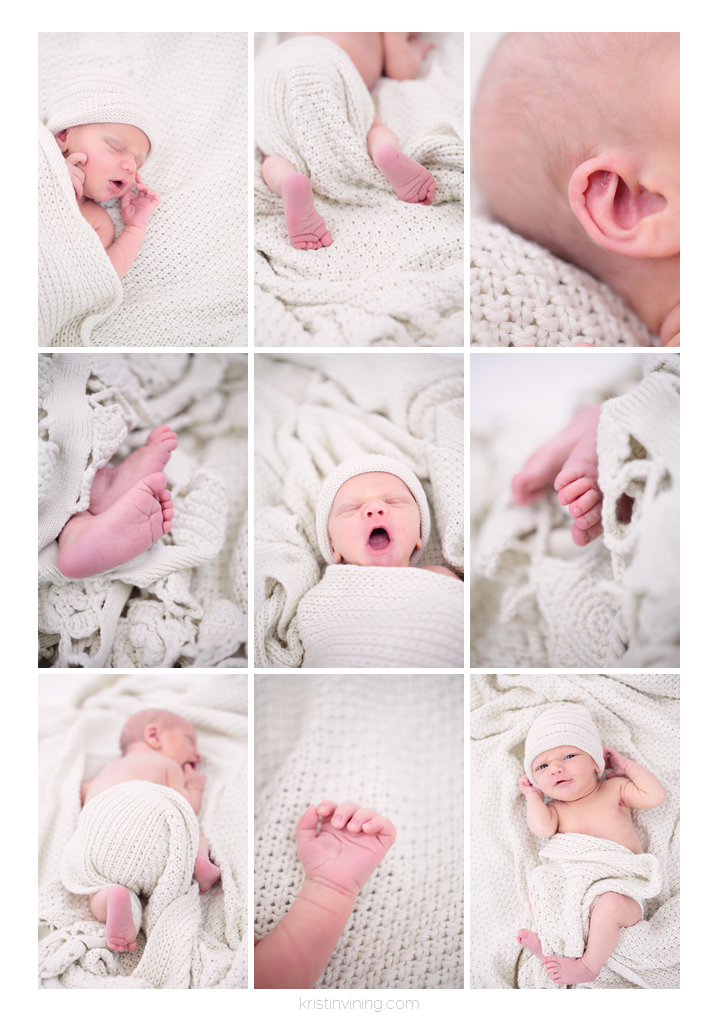 White inspired newborn portrait_Kristin Vining Photography_00004