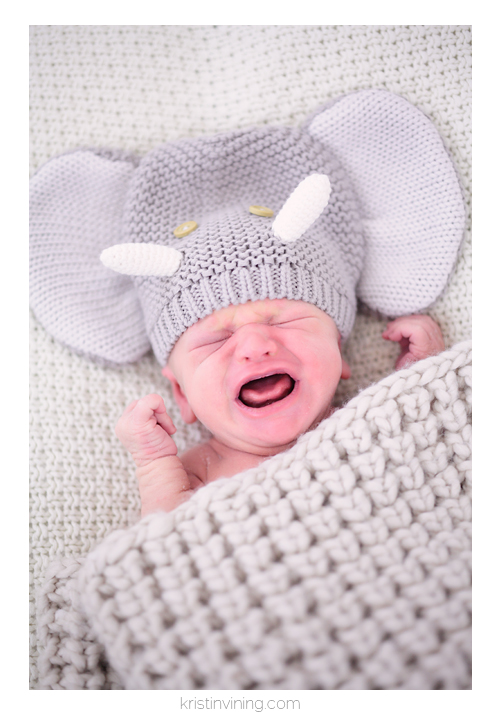 White inspired newborn portrait_Kristin Vining Photography_00007