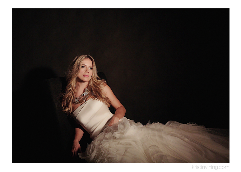 Fashion bride in studio_Kristin Vining Photography_00003